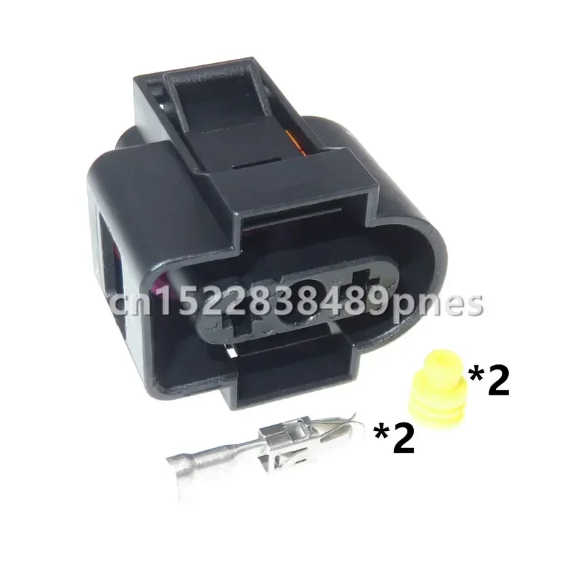 2 Pole 3.5 Series Automotive Water Spray Antifreeze Socket Cable Connector Waterproof Wiring Harness Plug For VW 1J0973202