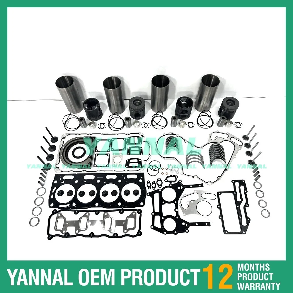 

New STD 3054C Overhaul Rebuild Kit With Full Gasket Set For Caterpillar CAT 420D