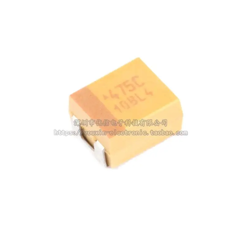 20pcs/original genuine patch tantalum capacitor 3528b 16v 4.7uf 10% TAJB475K016RNJ 1210