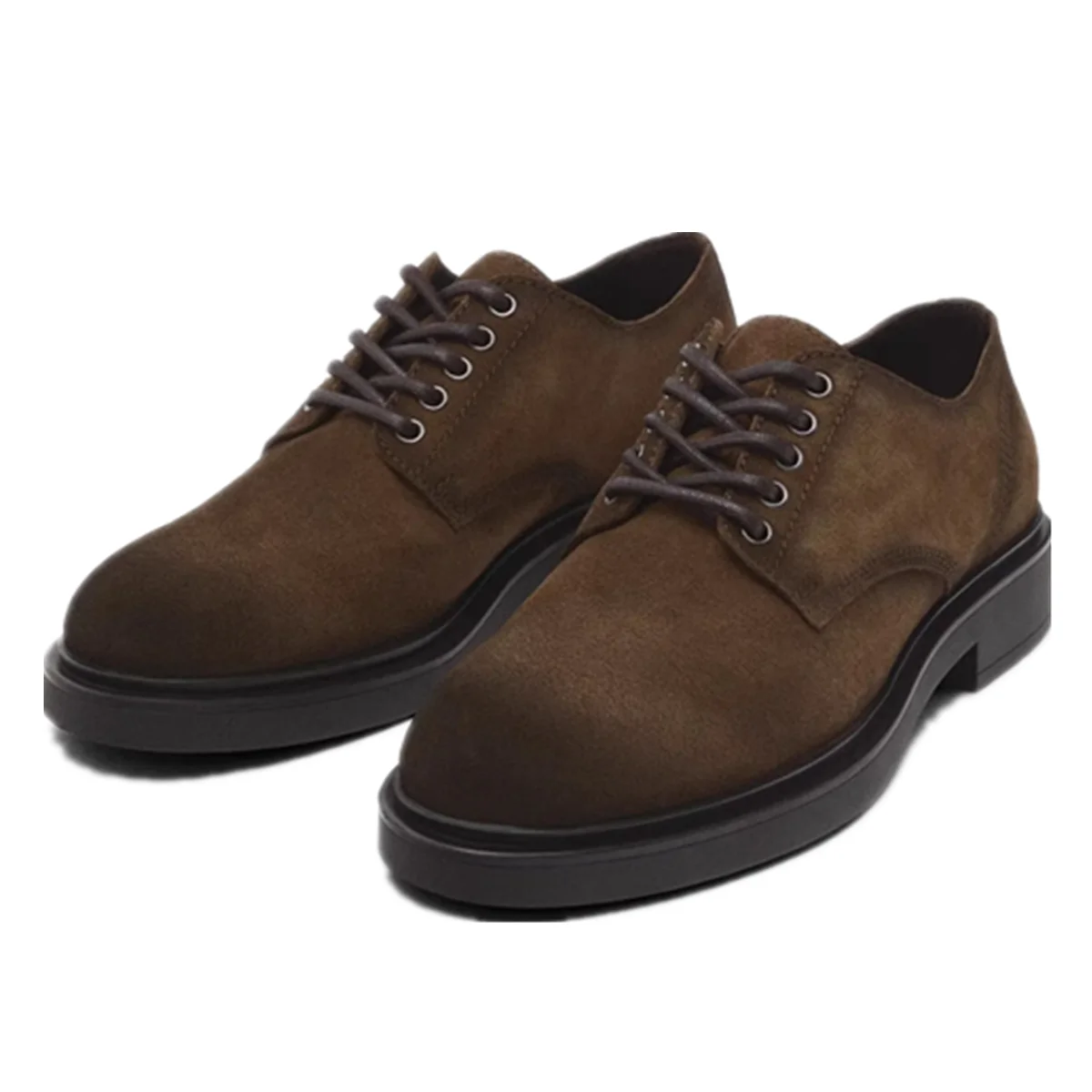 

Withered Top Qaulity Shoes British Fashion Cowhide Leather Strap Flat Shoes Women Commuting Casual Shoes Ladies