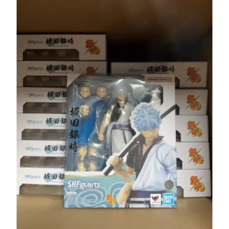 

In Stock BANDAI GINTAMA Sakata Gintoki SHF Yorozuya Ginchan S.H.Figuarts Action Figure Models Anime Toys Collection