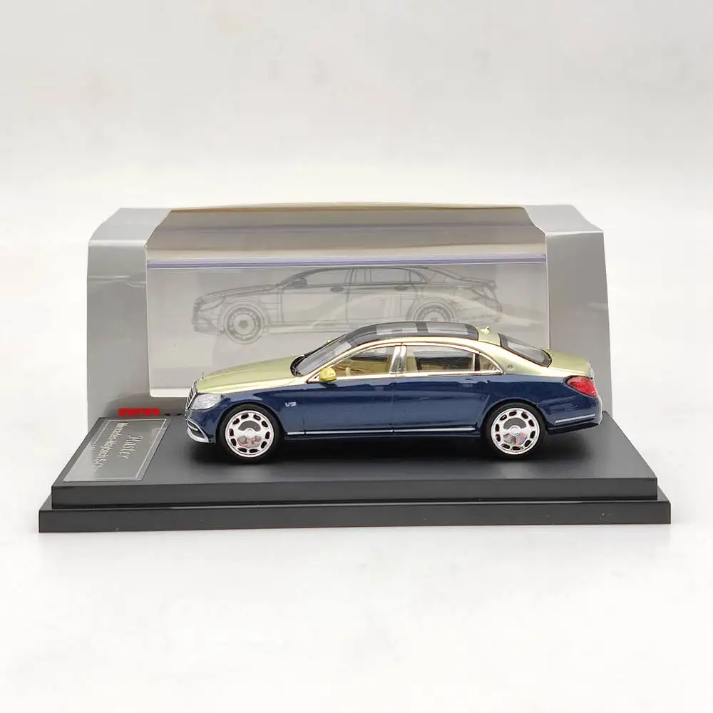 Master 1/64 S-Class S680 S650 S560sel W126 S450 W222 Diecast Toys Car Models Metal Limited Collection Gifts