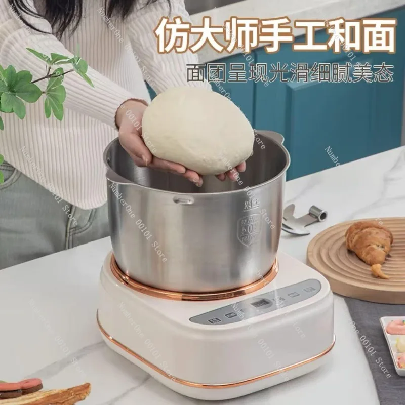 5L Dough Kneading Machine Automatic Fermentation Proofing Mixer 2026 Large Capacity Home Baking Appliance Multi Function Smart