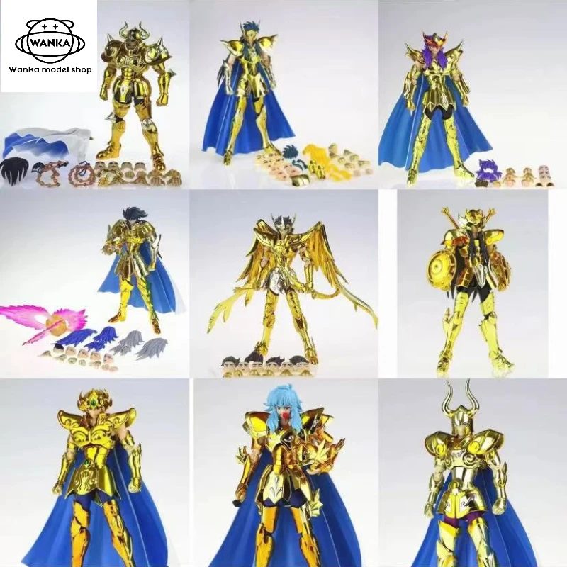 In Stock CS Model Saint Seiya EX Saint Cloth Mythical Zodiac Saint Aries/Pegasus/Goat/Cancer/Virgo Movable Figure Toy