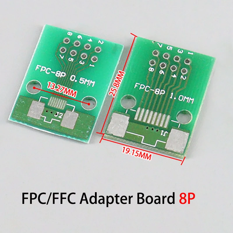 FPC/FFC Flexibles Flachbandkabel-Adapterboard 0,5MM/1,0MM/Abstand bis zu 2,54mm 6P/8P/10P/12P/20P/24P/26P/30P/34P/40P/50P/60P/80P – Detail 10
