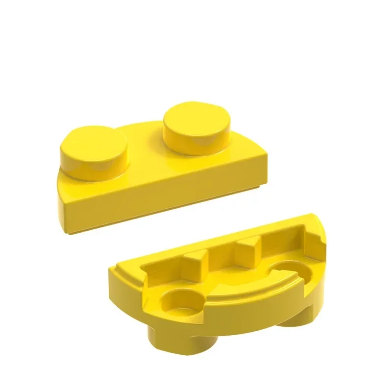 

MOC 10PCS Short Semicircle 1745W With 2 Holes Building Blocks Circular Arc Plate Compatible Particle Toy Children Birthday Gifts