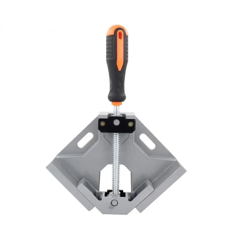 90 Degree Aluminum Alloy Single Handle Double Handle Carpenter's Right Angle Clamp Angle Fish Tank Photo Frame Tool