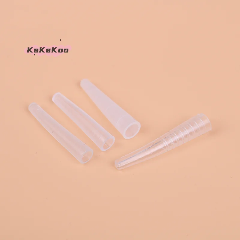 Étuis à pincettes en Silicone, 10 pièces, couvertures de pointes de greffage de cils pour Salon de beauté, outils de maquillage, housses de protection