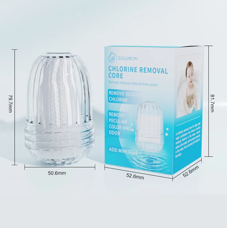 CAMAZ Factory 50G Chlorine Removal Core Shower, Swimming Pool, Bath Water Treatment