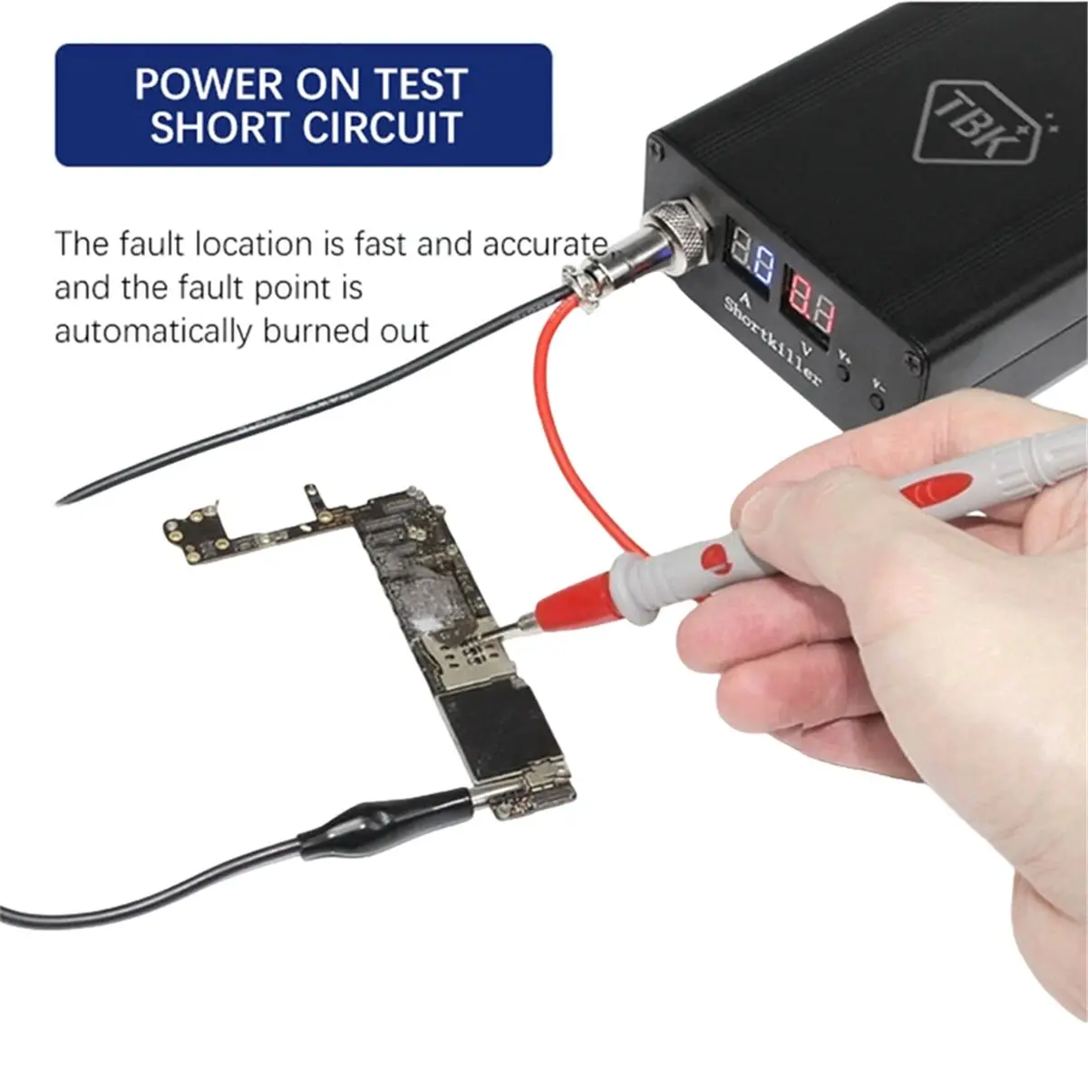

Высокое качество мобильного телефона, устройство предварительного нагрева короткого замыкания, мощный инструмент для нагрева короткого замыкания, емкостный инструмент, вилка стандарта США