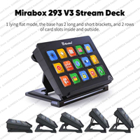 Mirabox 293 V3 Stream Deck Keypad Creative Console Streamdeck Deck Dock Console For Vlog Content Creation Stream Desk Controller