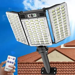 Powerful Solar Lights Outdoor For Lighting Garden Sunlight Decoration Wall Lamp Motion Sensor Waterproof LED Solar Street Light