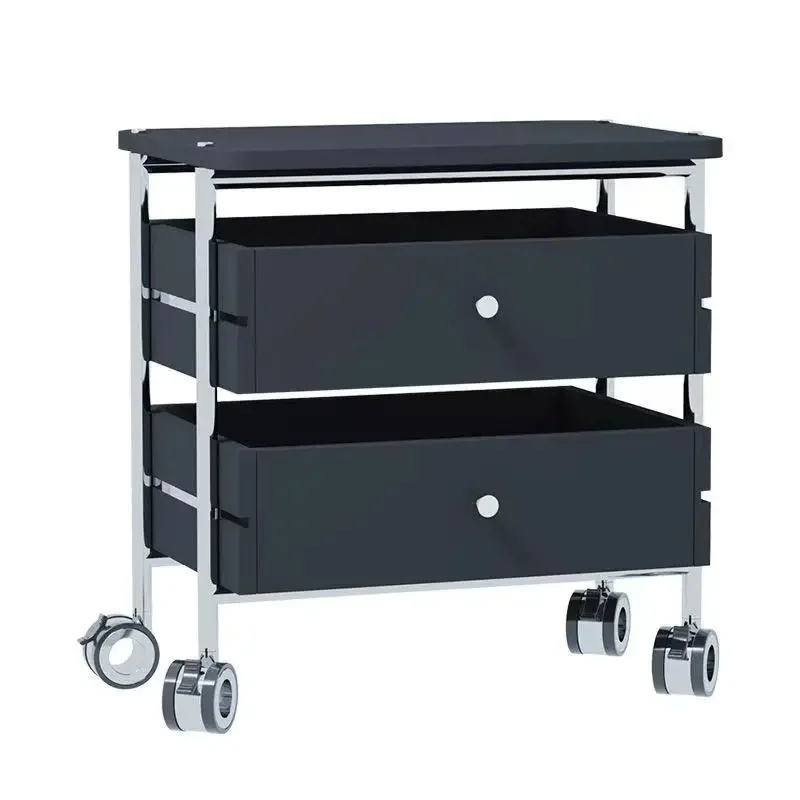 New Chinese style creative antique removable bedside table simple modern room home bedroom trolley