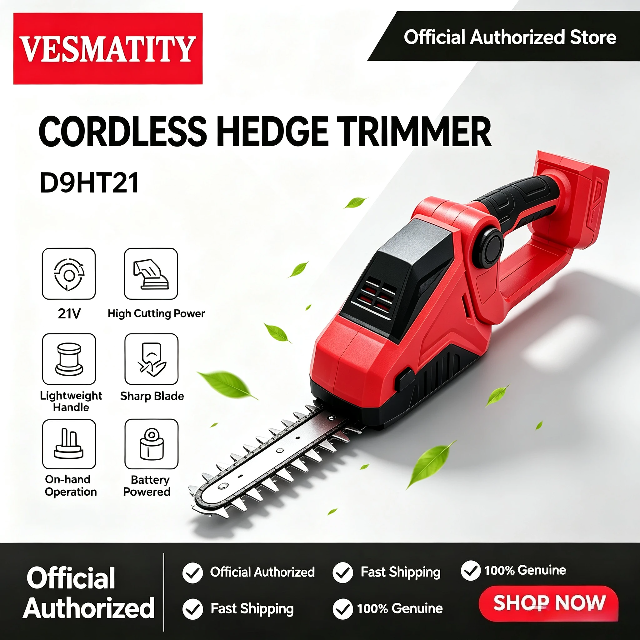 Electric Grass Trimmer Cordless Hedge Trimmer Bush Trimmer Grass Shears Handheld Garden Tool  For Milwaukee Battery