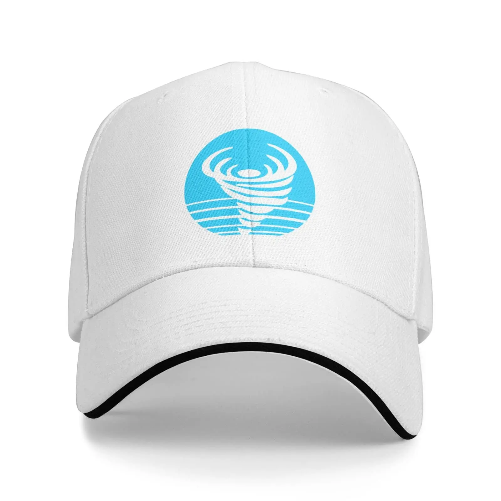 Tornado Ocean Sunset Women's Baseball Cap Low Profile Trucker Hat Adjustable