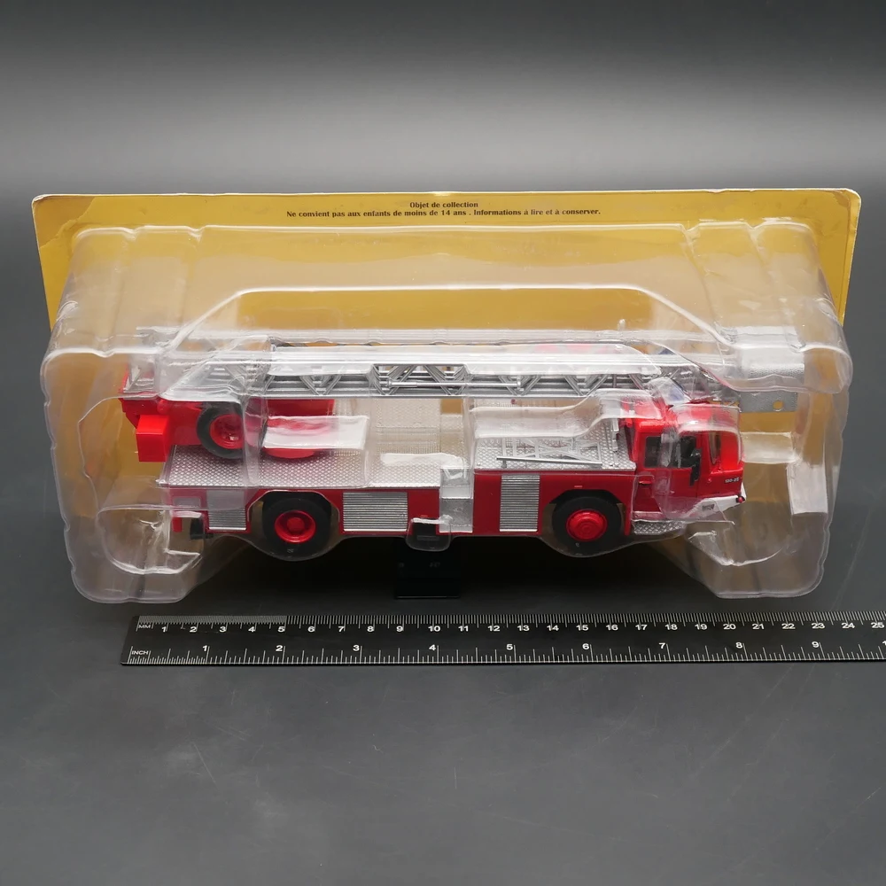 

Diecast Ixo 1:43 Scale Iveco Magirus DLK Iveco Magirus Fire Engine Ladder Car Model Alloy Car Model Collectible Toy Gift