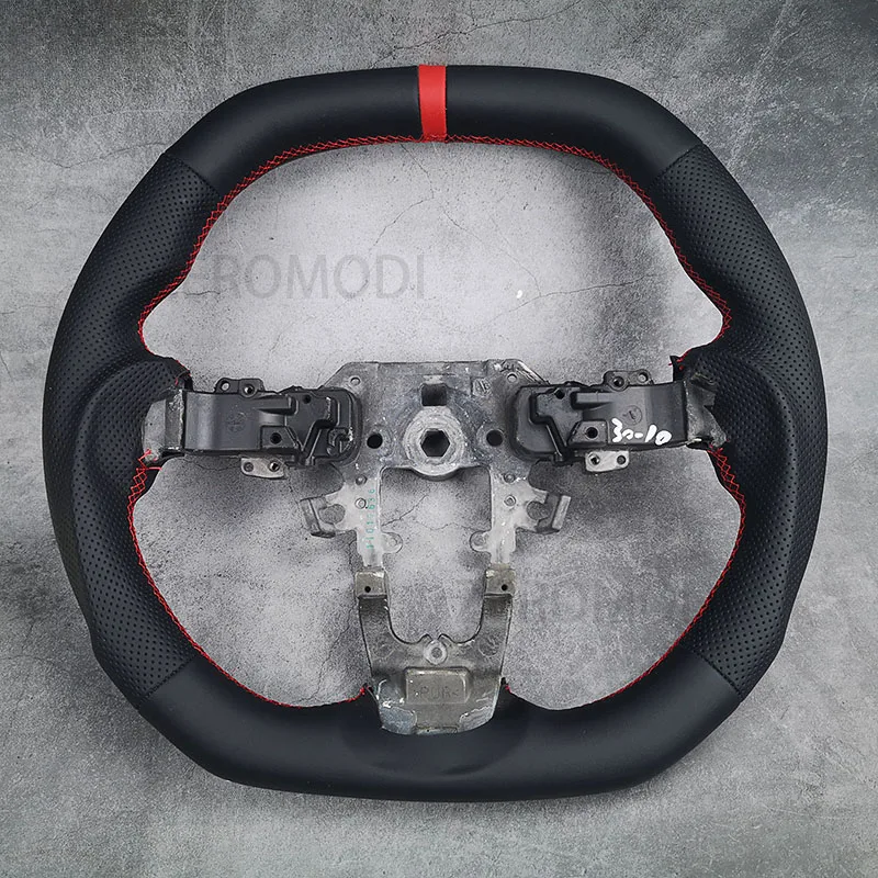 For MAZDA III BL 3 MPs Flat bottom Flatened top Steering wheel