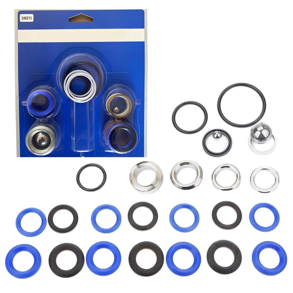 Airless Pintura Pulverizador Bomba Reparação Kit de Embalagem Metal Silicone Pulverizadores 248213 1095 1595 5900