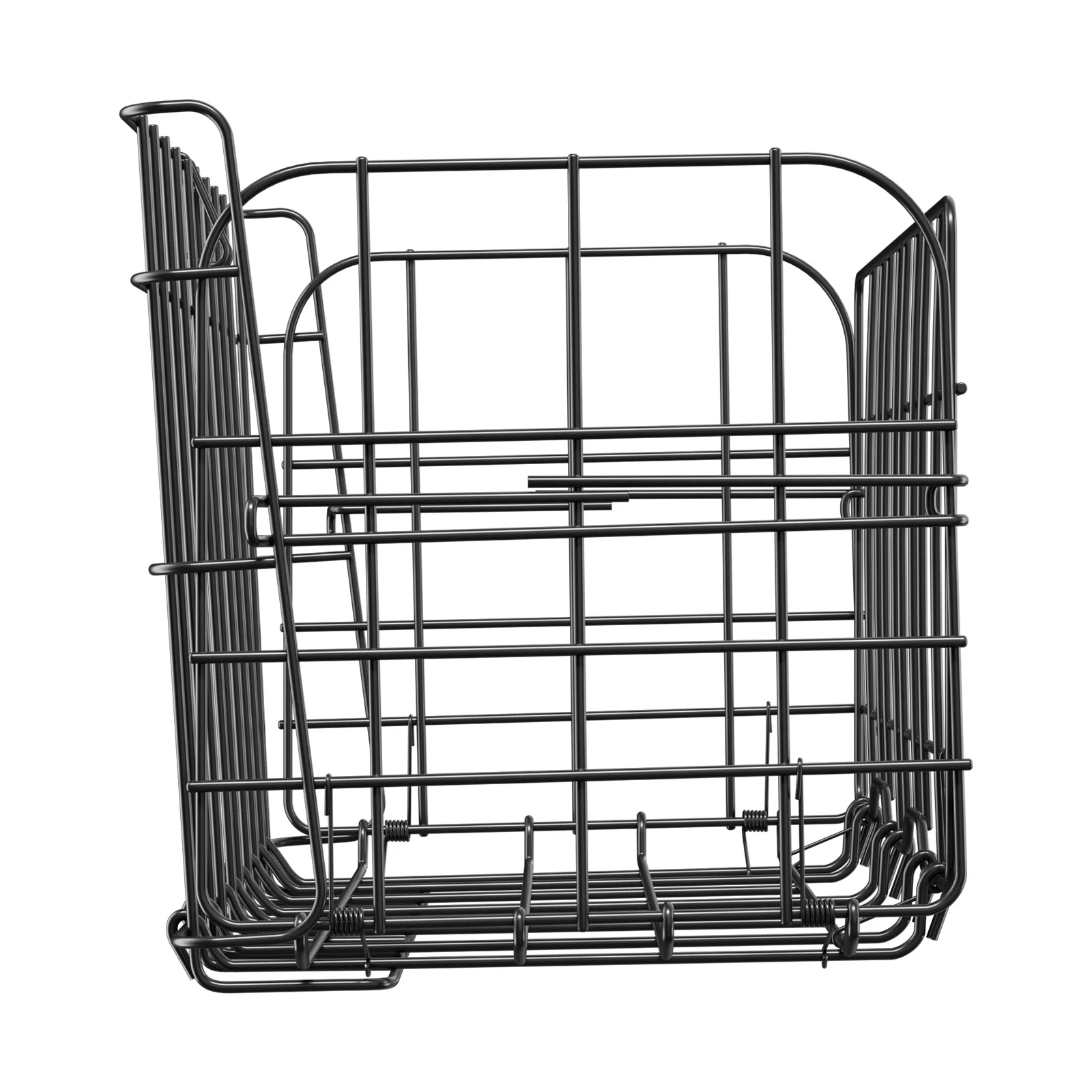 AliExpress NONE SucceBuy Rear Bike Basket Folding Wire Bicycle Basket w/ Cargo Net Removable Liner Bag&Waterproof Cover ReleaseDesign BikeBasket