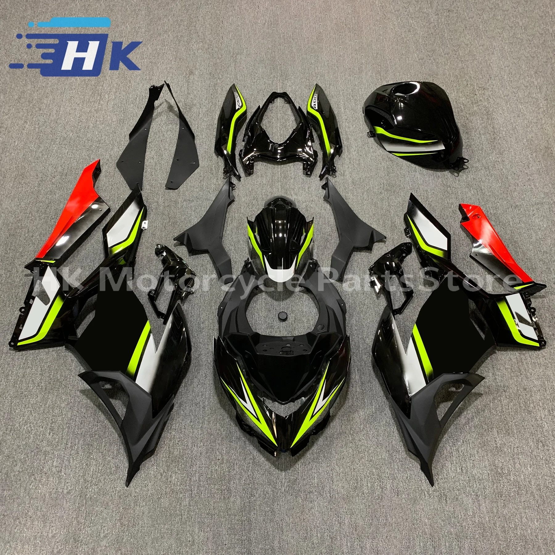 

Suitable For Kawasaki Ninja 400 18 19 20 21 22 23 24 Ninja400 Fairing Kit EX400 2018 2019 2020 2021 2022 2023 2024 Fairings