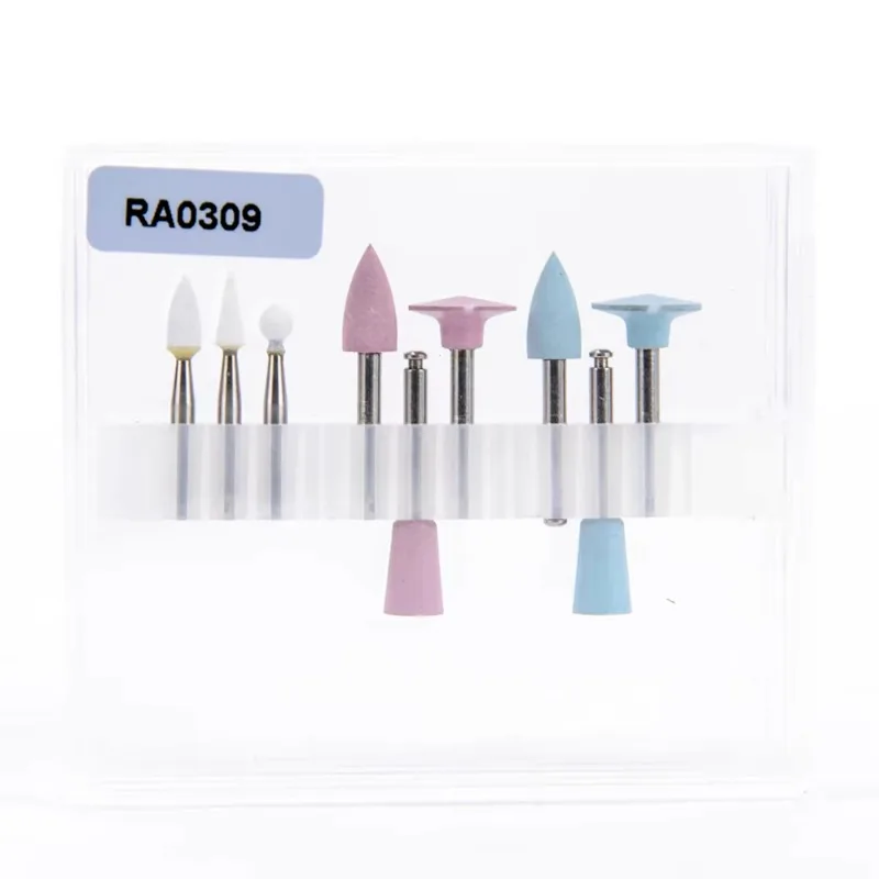 Lab Light-cured Resin Composite Polishing Kit RA 0309 for Low-speed Handpiece