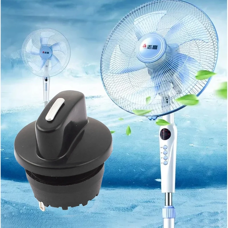 Fan Selector Drehschalter mit Schwarzen Knopf Gouverneur Ersatz Arbeitet mit Home Elektrische Geräte 4-position 3-geschwindigkeit