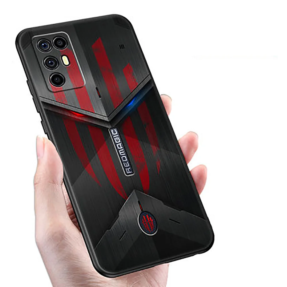 For Nubia Red Magic 6R Case NX666J HD Painted Silicone Back Cases For Nubia RedMagic 6R Phone Cover For Nubia Red Magic 6 R