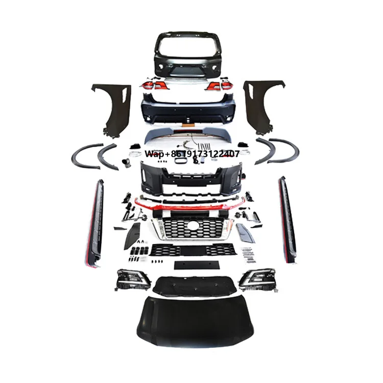 High Quality 2010-2019 Year Nismo Style Bumper Conversion Kit Update 2021 Y62 Nismo Upgrade Facelift Body Kit for  Patrol