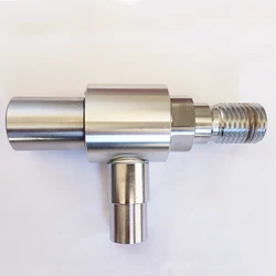 Thread Adapter for Diamond Drill Core Bits Male 1 1/4-7(Female:1/2BSP) to Female 1 1/4“-7 with Dust Collection Joint Connector
