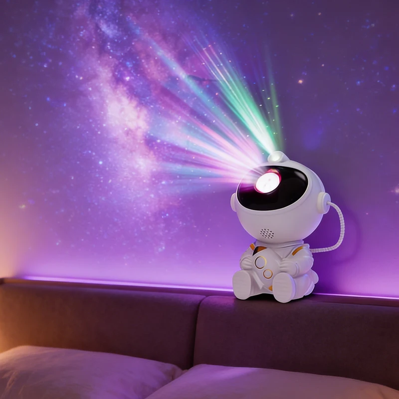 

Rocket Astronaut Galaxy Projector Night Light Lamp Kids Bedroom Projection Lamp Galaxy Light Galaxy Light Home Decoration Gifts