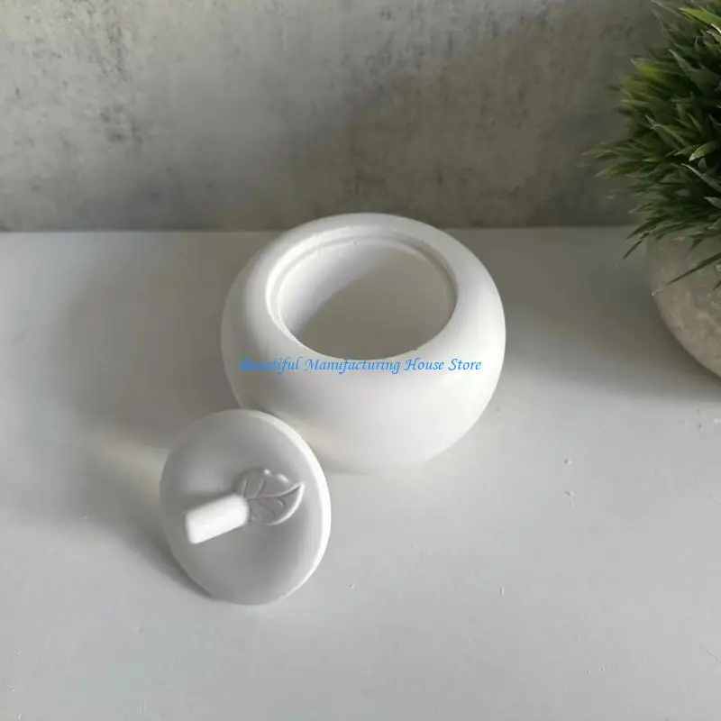 E56A Star Plaster Cup Mold Scented Silicone Mould Vase Storage Jar Molds