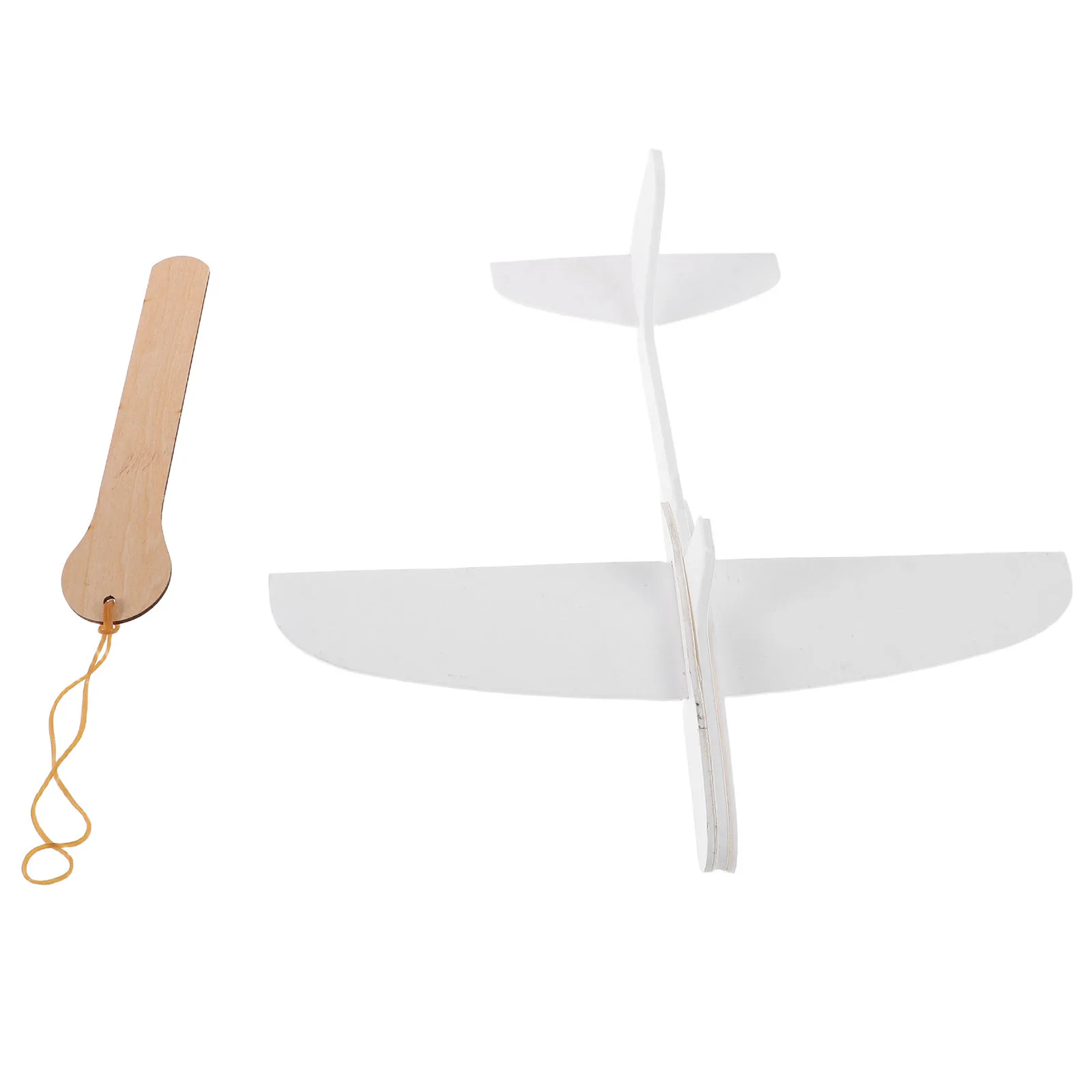 Planador paintable avião planador inacabado branco paintable diy avião para crianças ao ar livre voando jogando diversão