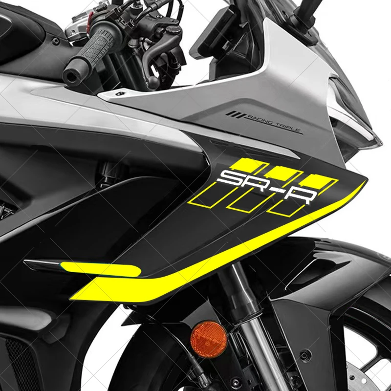 

For CFMOTO 675SR 675SRR 675SR-R 675 SR Motorcycle Left Right Side Winglet Wind Spoiler Trim Cover Sticker Fairing Wings Decals