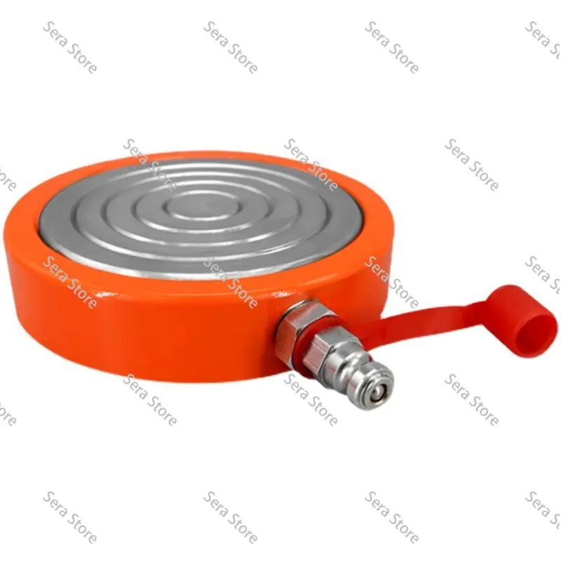 Ultra Thin Hydraulic Jack, Single Acting Low Profile Cylinder for Bridge Lifting, Electric Manual Separation Jack