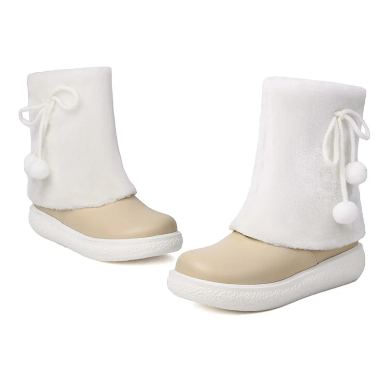 

SIMLOVEYO женские ботильоны с вырезом, дизайн 4 см, каблук 2 см, платформа на плоской подошве, Лидер продаж, стиль вечеринки, большие размеры 43 (US12), теплые