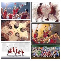 2023 Japan Anime Figure The First Slam Dunk Posters Sports Basketball Canvas Painting Decoration Wall Art Kawaii Room Decor