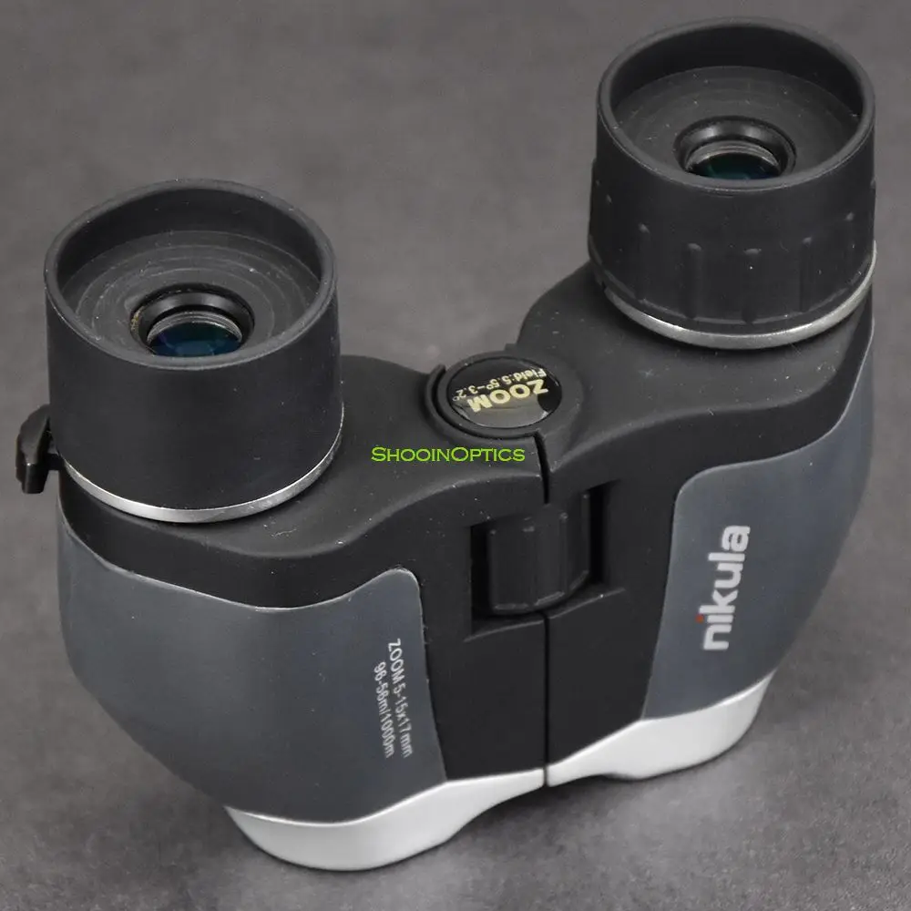 Shooin Optics 5-15x17mm Zoom Paul Prism Outdoor Golf Lornetka myśliwska Teleskop M8719