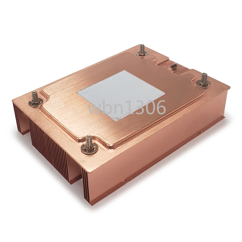 Passive Server Radiator A46 1U AM4 AM5 All Copper + VC Temperature Plate