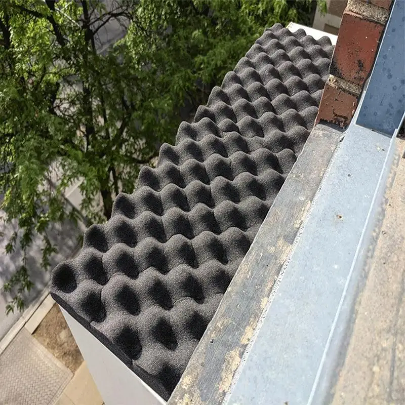Window Air Conditioner Drip Cushion, AC Rain Cover Magnetic Mat,Removable Breeze Stop Air Conditioner Top Pad