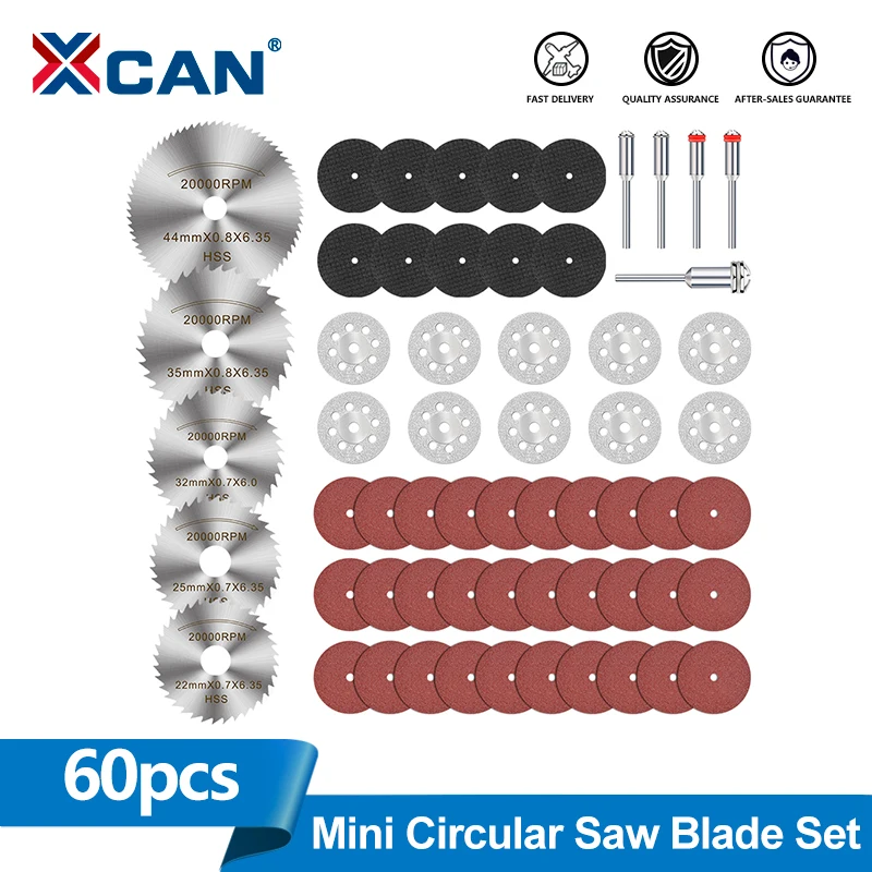 Xcan 60Pcs Mini Cir…