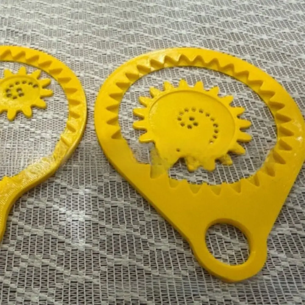 Plastic Painting Geometric Ruler Interlocking Gears Wheels Spiral Design Arts Craft Drawing Ruler Spirograph Drawing Toy