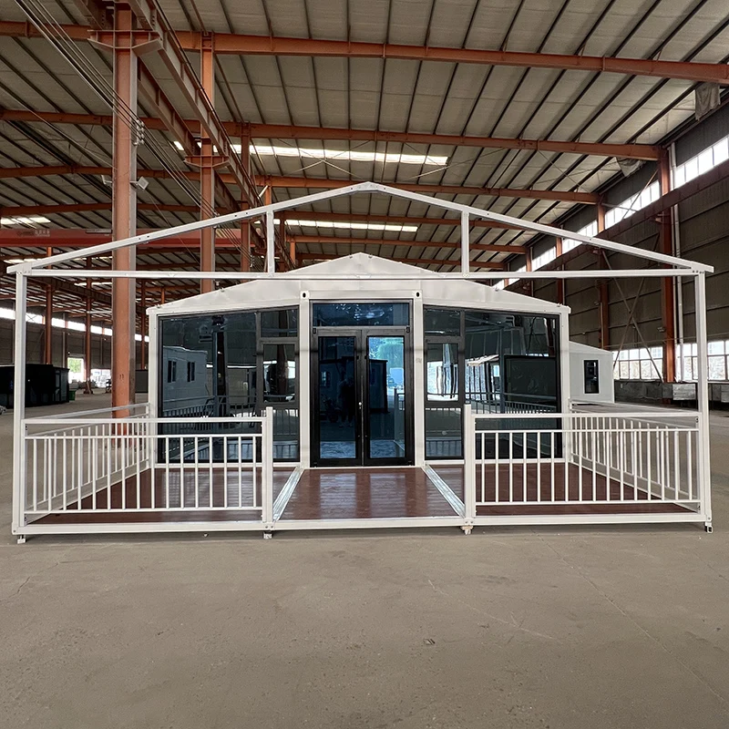 Prefab 20ft 40ft Temporary Hospital Restaurant Australia Expandable Modular Extendable Container House for Sale