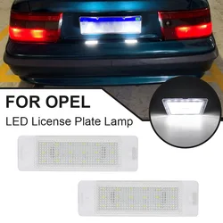 12V LED Number License Plate Light Lamp No Error For Opel Astra F 1992-1998 Calibra 1989-1997 OEM#:90241129