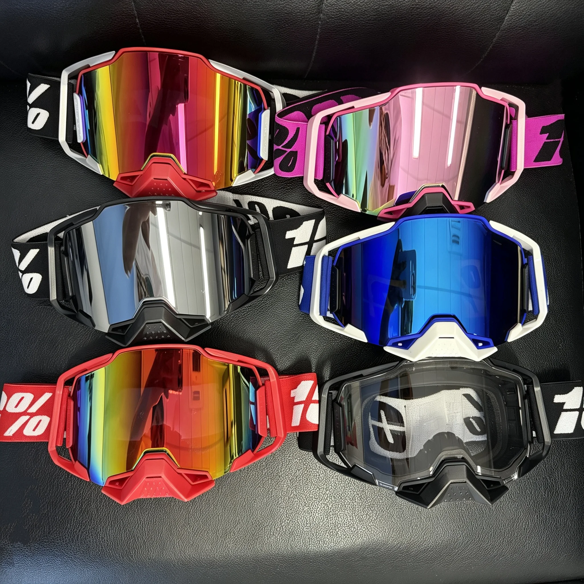 High‑Quality Quick‑Release Motocross Goggles, UV400 HD Wind‑Dust‑Resistant for Cycling Skiing & Off‑Road Sports