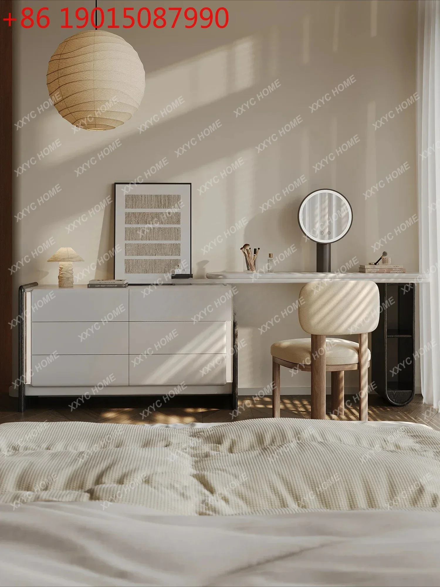 Aliexpress A  Dresser, bedroom, storage chest, integrated light luxury, high-end makeup table, retractable corner - Aliexpress Deal