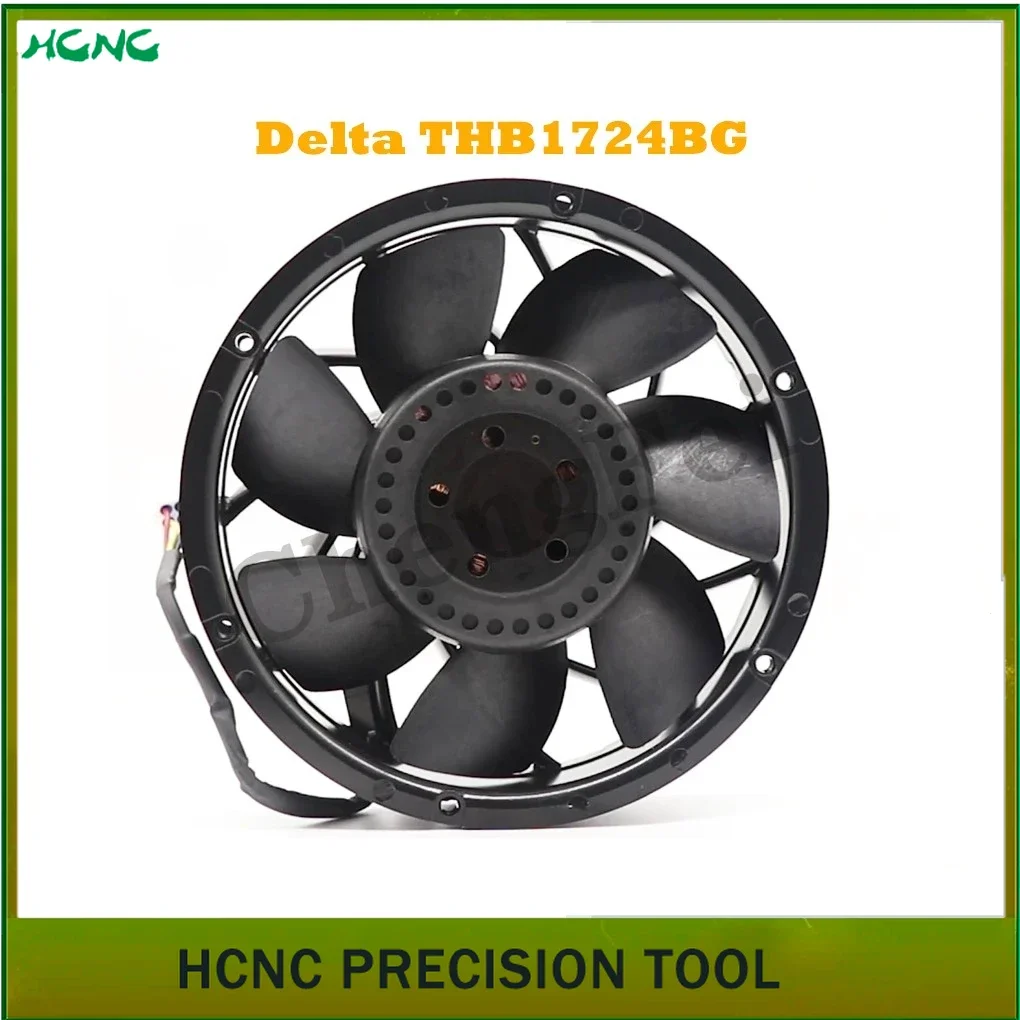 

ABB Inverter Fan CNC Delta THB1724BG ACS880 R9 17cm 17251 24V 8.40A 8000RPM Ball Bearing