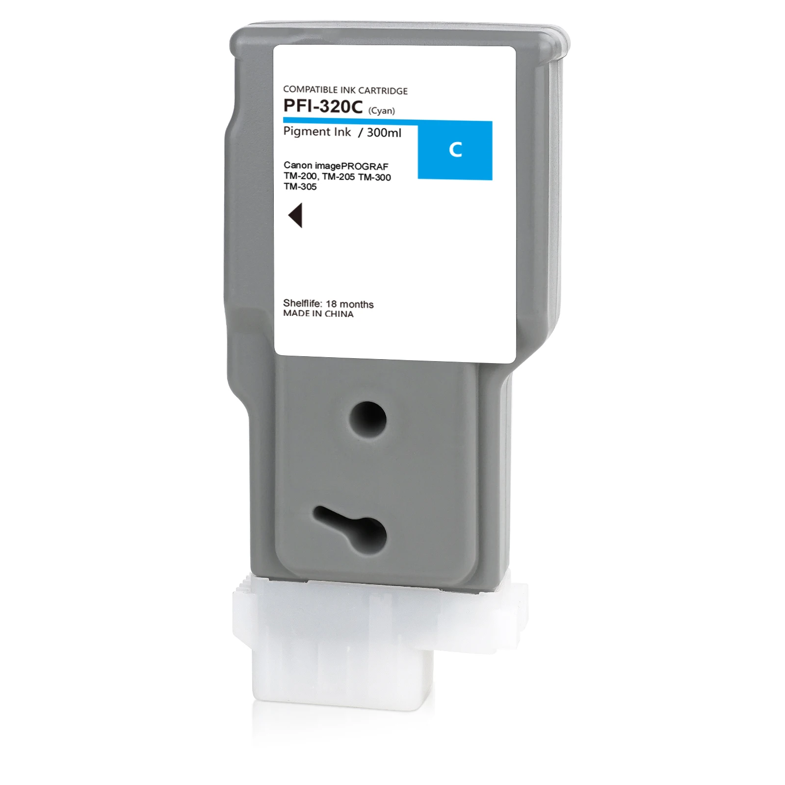 Winnerjet PFI-320 PFI320 Compatible ink cartridge for Canon TM-200 TM-205 TM-300 TM-305 printer With Pigment ink With chip view 4