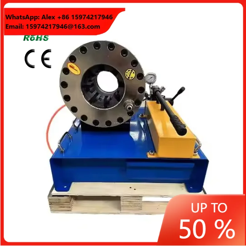 QY Manual Crimping Machine 6-25mm Manual Hydraulic Hose Crimping Machine Portable And Mobile For Automotive Repair