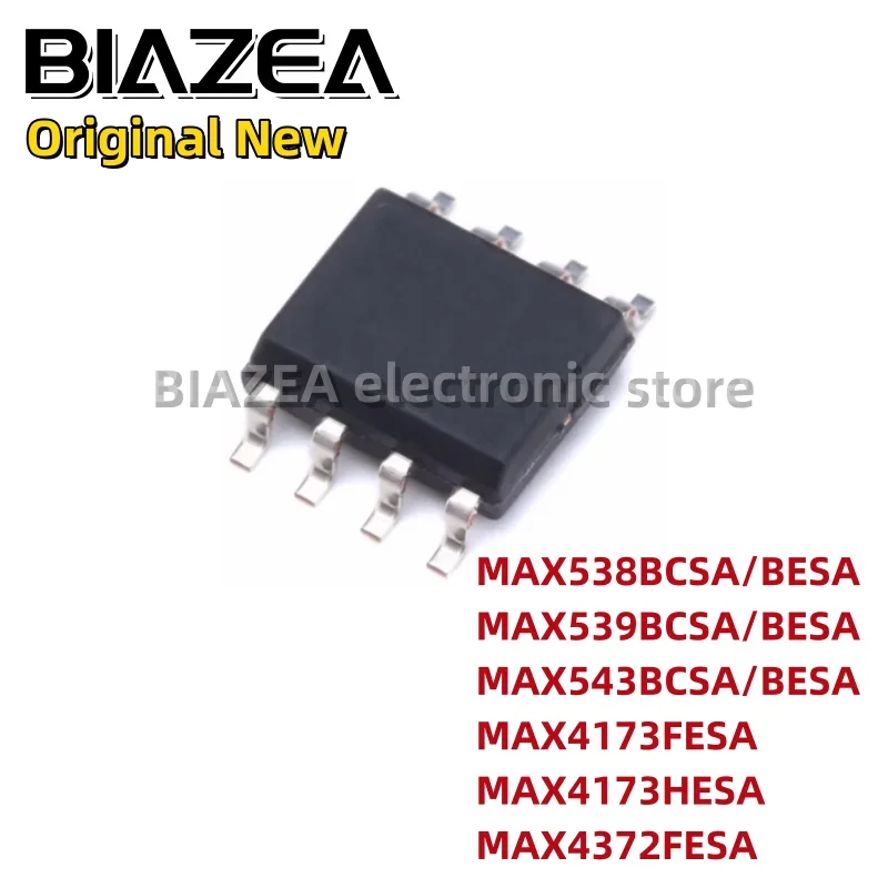 2piece MAX538BCSA/BESA MAX539BCSA/BESA MAX543BCSA/BESA MAX4173FESA MAX4173HESA MAX4372FESA SOP8 Digital to Analog Converter IC