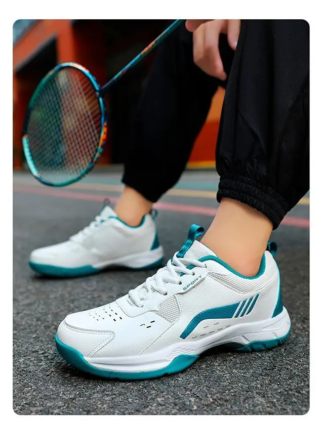 Men's Women's Fashion Lightweight Tennis Sneakers Tennis Badminton Sneakers Lightweight Sneakers
